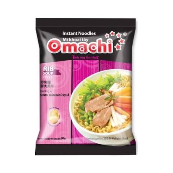 Omachiラーメン ポークリブ煮込み風味
