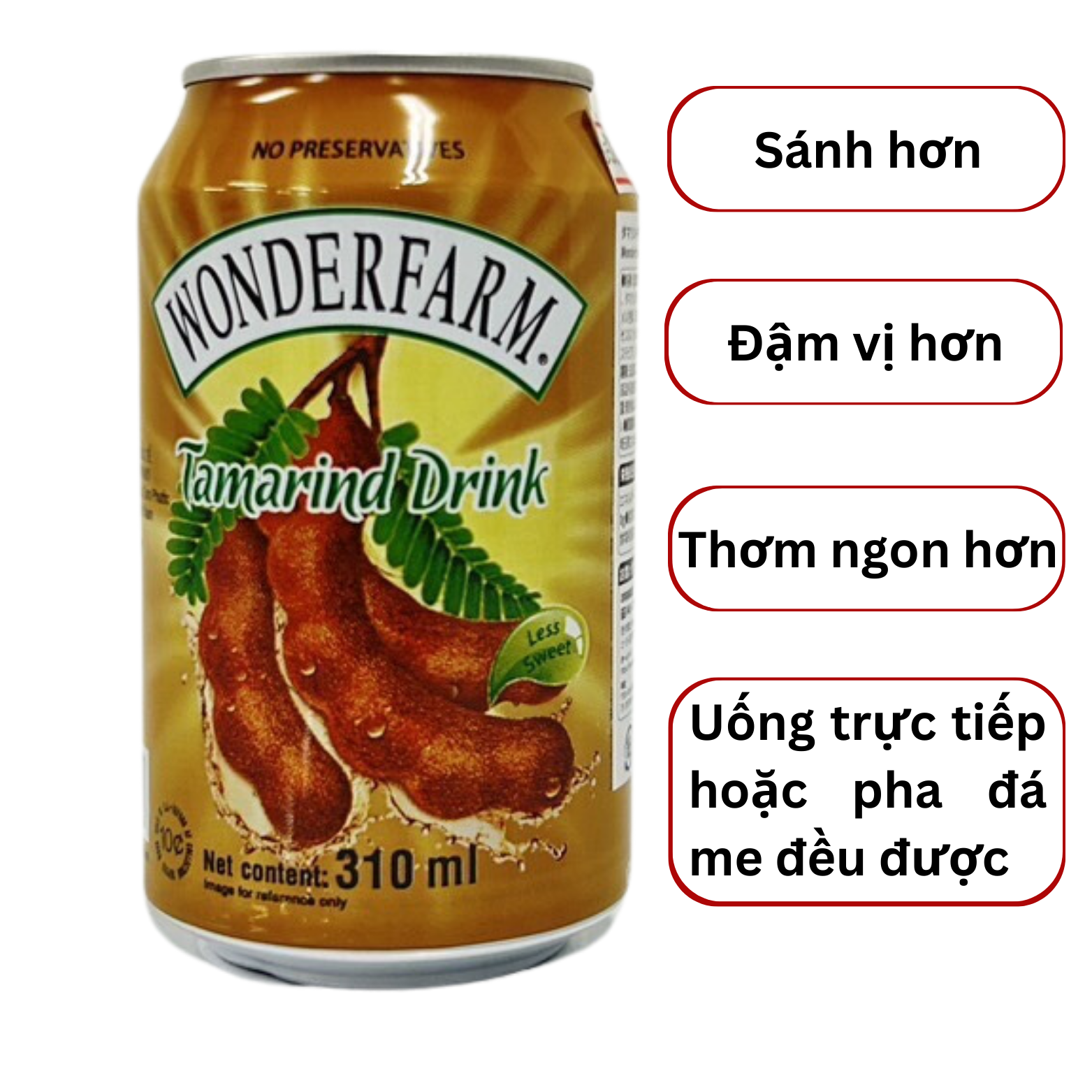 Nước ép me Wonderfarm 310ml