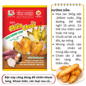 Bột chiên chuối Vĩnh Thuận 340g