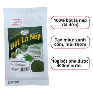 Bột tạo màu - Bột lá nếp 20g