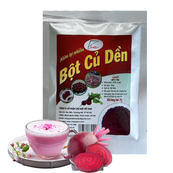 Bột tạo màu - Bột củ dền 20g