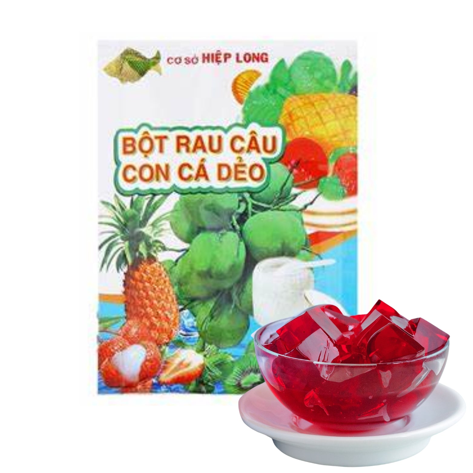 Bột rau câu con cá dẻo 10gr