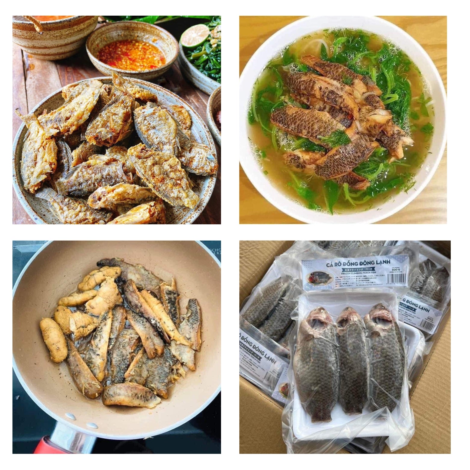 Cá-rô đồng 450g