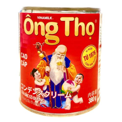 Sữa đặc Ông Thọ đỏ 380g (nắp khui)
