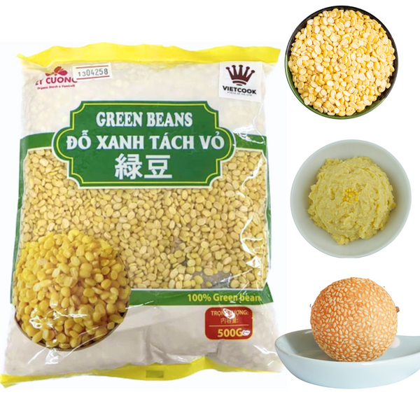 Hạt Đậu xanh không vỏ 500g