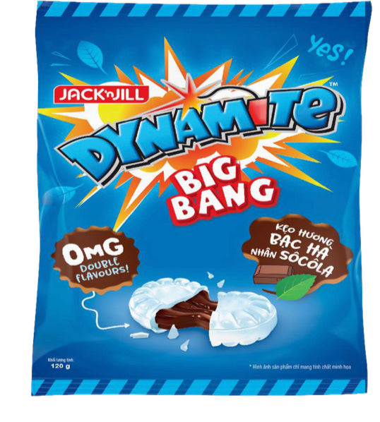 Kẹo Dynamite BigBang Bạc Hà Socola 120g