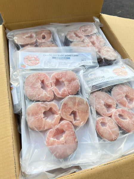 Cá-lóc cắt khúc 450g