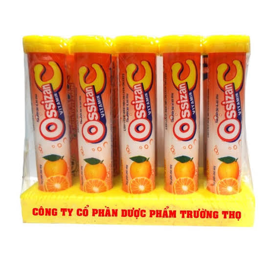 Sủi thanh nhiệt Ossizan (C sủi) lọ 20 viên