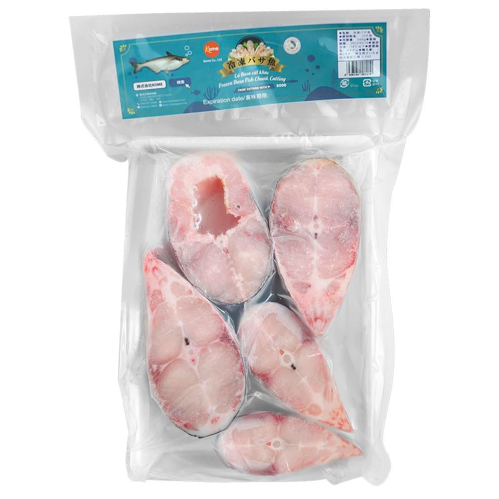 Cá-basa cắt khúc 450g
